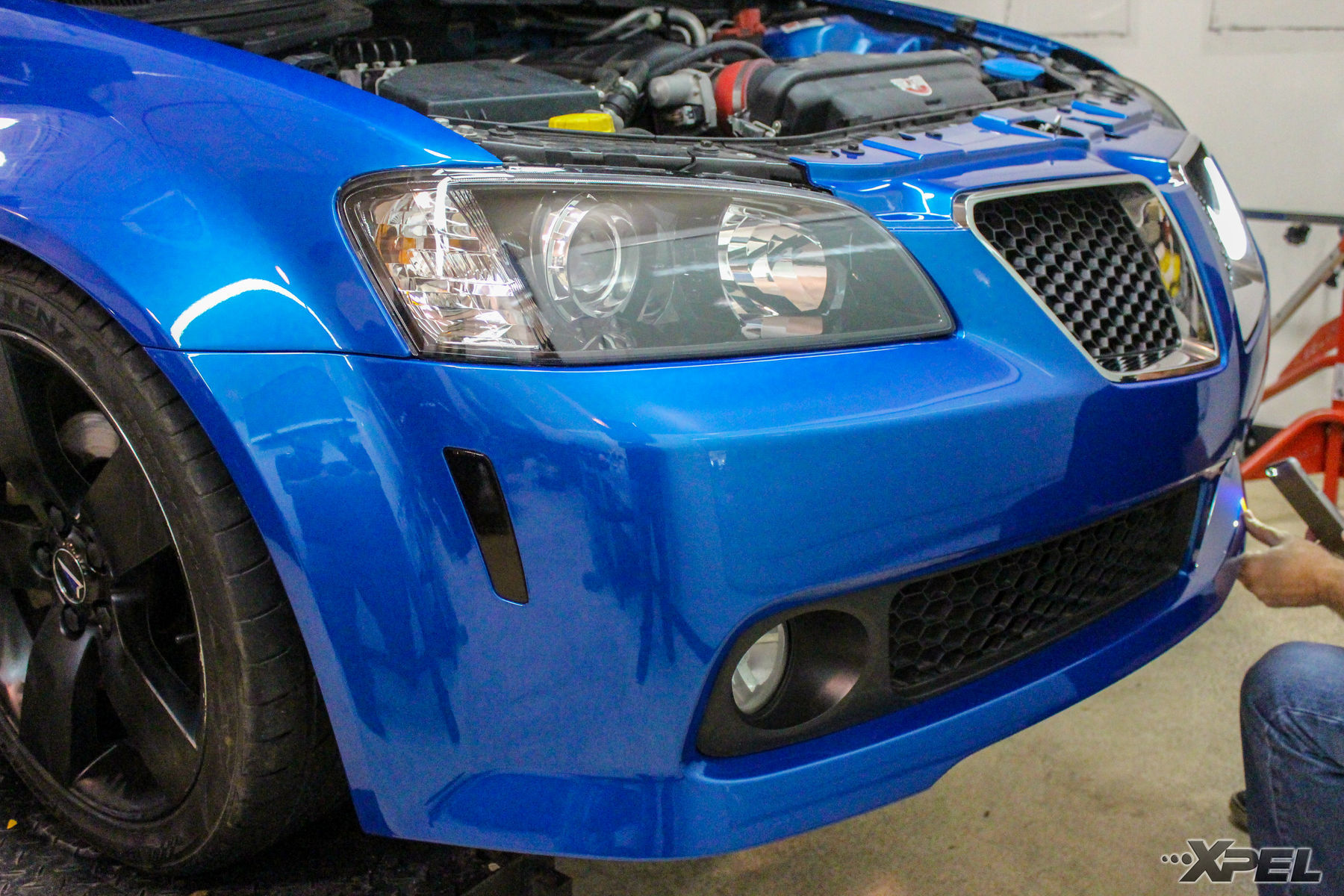  Pontiac G8 | Pontiac G8 with XPEL ULTIMATE self-healing clear bra