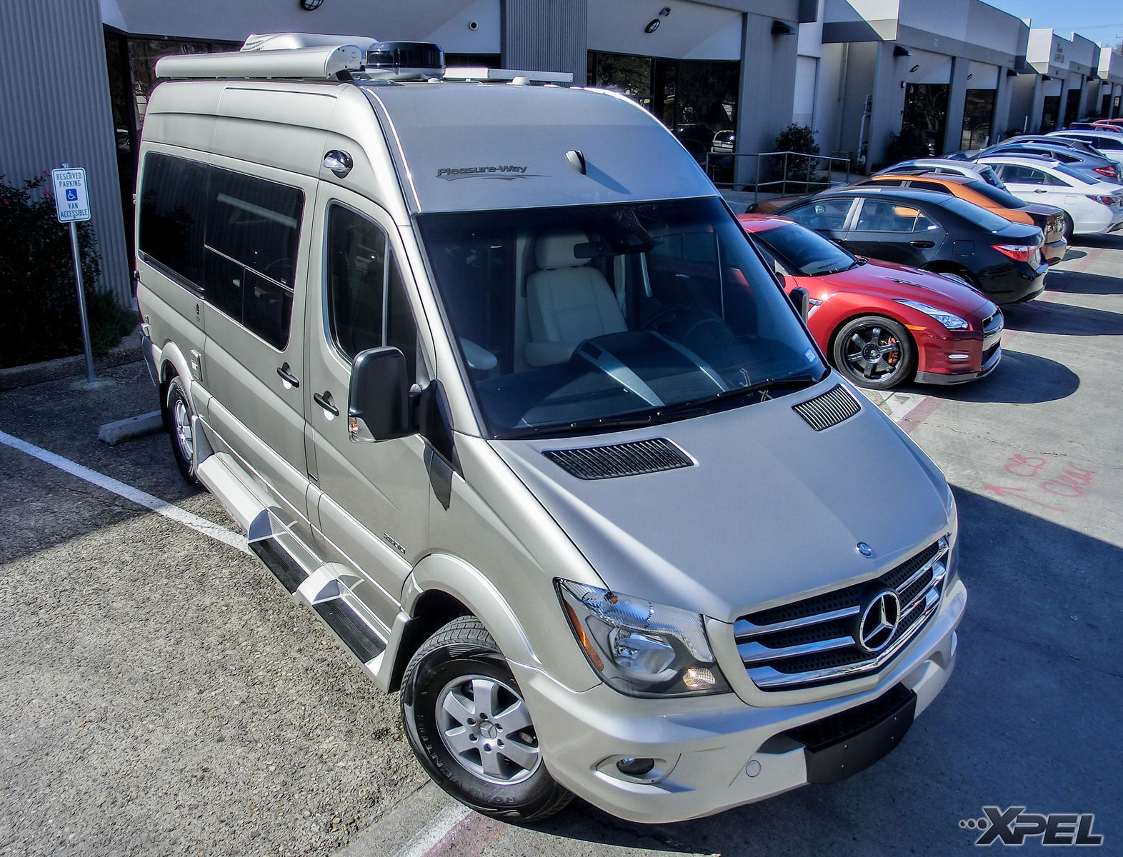 2016 Mercedes-Benz Sprinter | Mercedes Benz Sprinter Van protected with XPEL Protective Films
