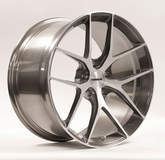 Forgeline One Piece Forged Monoblock VX1 in Two Tone Machined and Brushed Finish