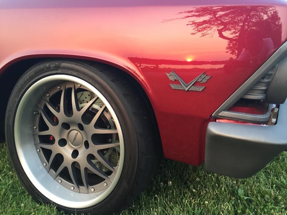 1966 Chevrolet Chevelle | Joe Haniszewski's '66 Chevelle on Forgeline DE3P Wheels