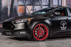 2016 Ford Focus ST By Blood & Grease - #FordSEMA Front Quarter