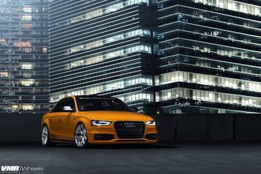 2014 Audi S4 | Audi B8.5 S4 Solar Orange | V803 19"