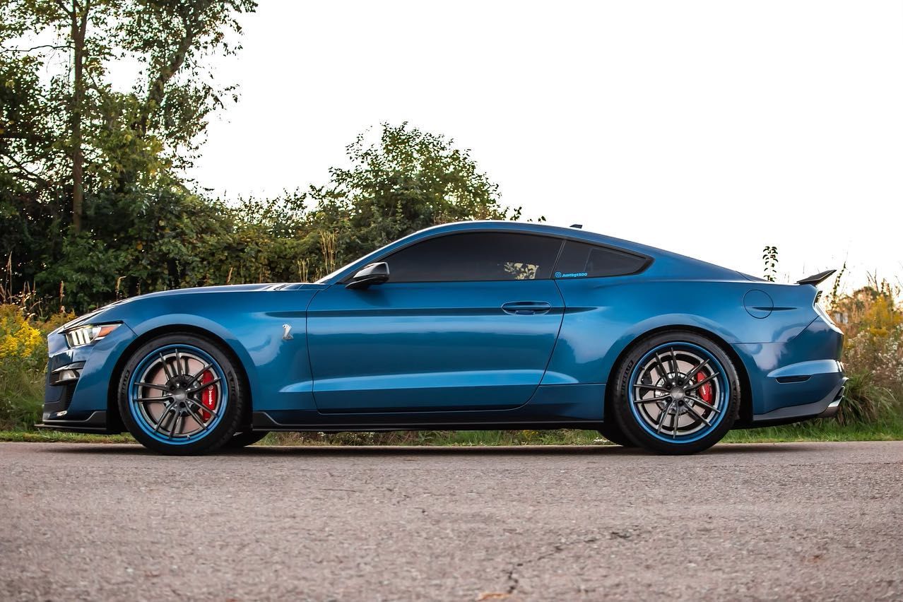 2021 Ford Mustang | Eastside Auto Spa Ford Mustang Shelby GT500 on Forgeline Forged Three Piece AL307 Wheels