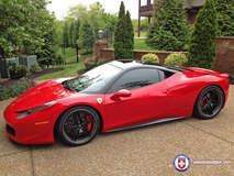 458 on HRE S107 