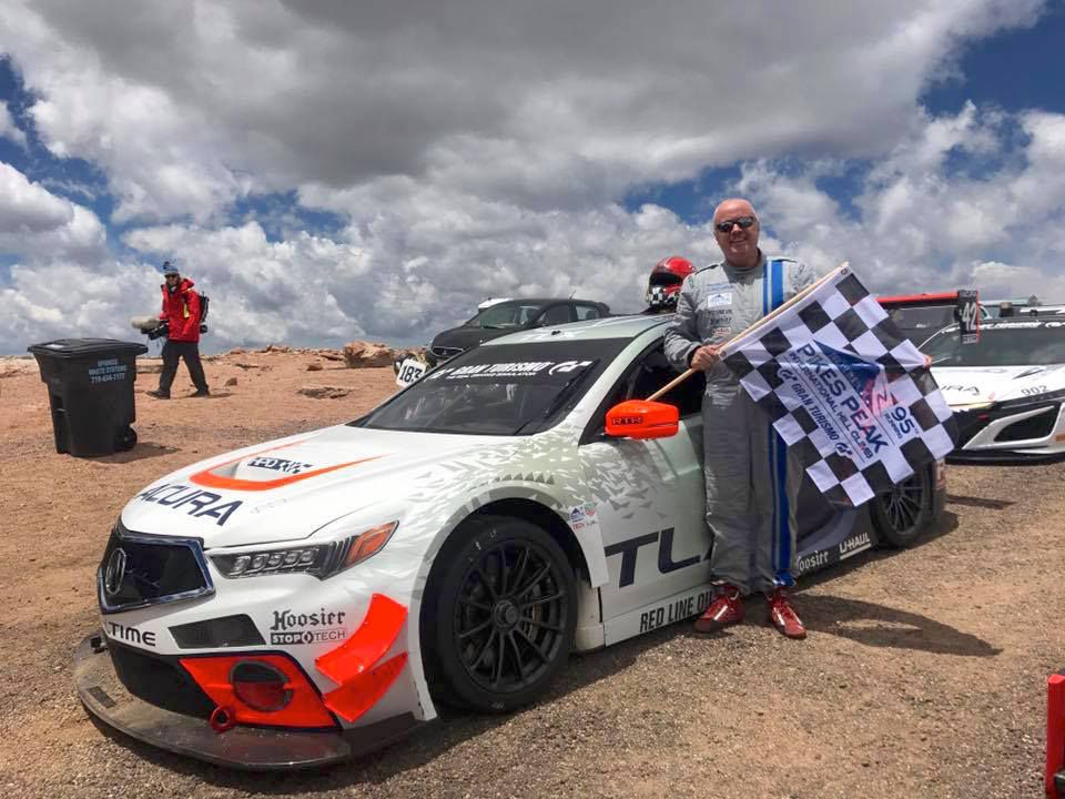 2017 Acura TLX | RealTime Racing Sets Course Record at Pikes Peak International Hill Climb on Forgeline One Piece Forged Monoblock GTD1 Wheels