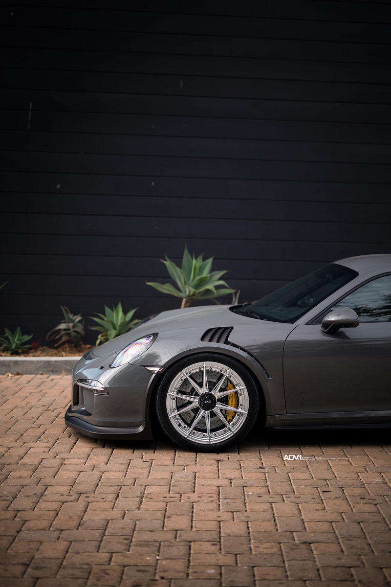 Porsche 911 | Nardo Gray Porsche 911 GT3 RS - ADV.1 Centerlock ADV5.2 M.V2 Advanced Series Wheels