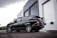 OUR CLIENT'S RANGE ROVER WITH 22" ASANTI DA-194 WHEELS