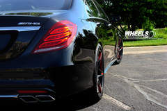 OUR CLIENT'S MERCEDES S63 AMG WITH 20" FORGIATO F2.14 WHEELS - Rear Passenger View