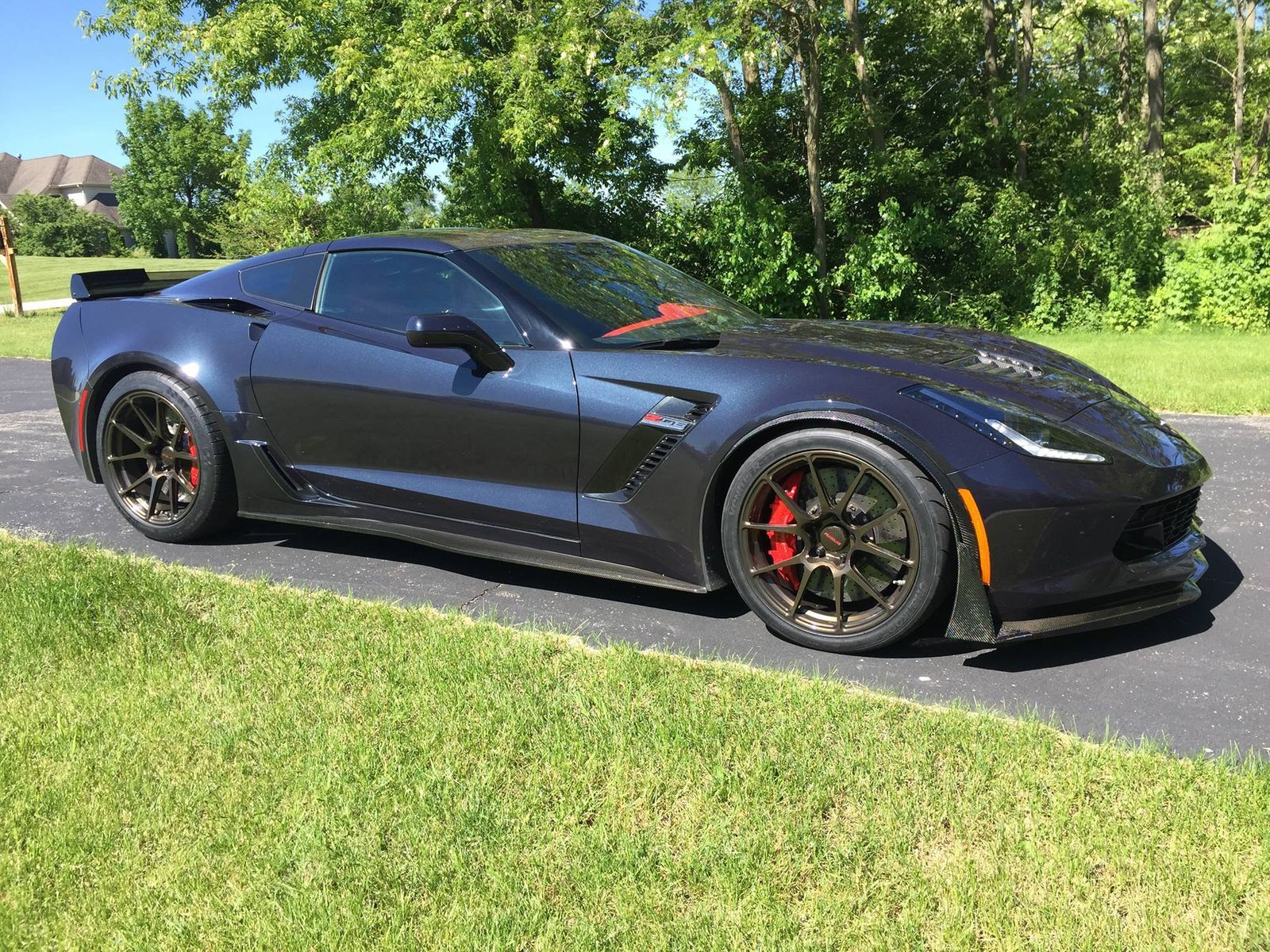 2015 Chevrolet Corvette Z06 | Schwartz Performance C7 Z06 on Forgeline GA1R Open Lug Cap Edition Wheels