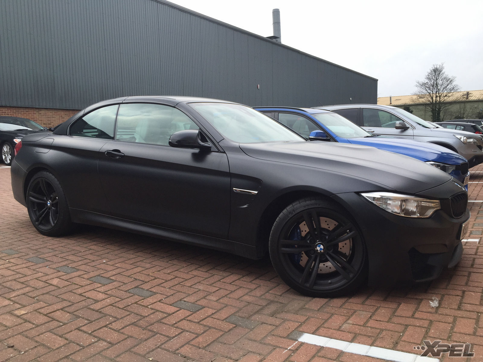 BMW M4 | XPEL STEALTH Satin-Finish clear bra installation