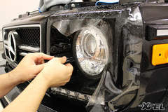 Mercedes Benz G63 wrapped with XPEL ULTIMATE