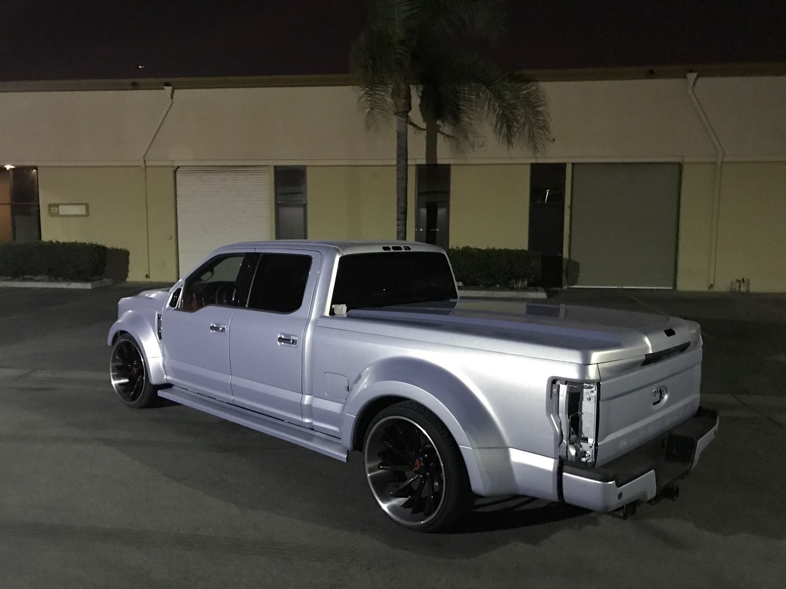 2017 Ford F-250 Super Duty | 2017 Ford F-250 Super Duty 4x2 XLT Crew Cab “Widebody Design” by TS Designs - Pre-paint Job #FordSEMA