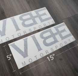 Large Vibe Motorsports Decal Sticker