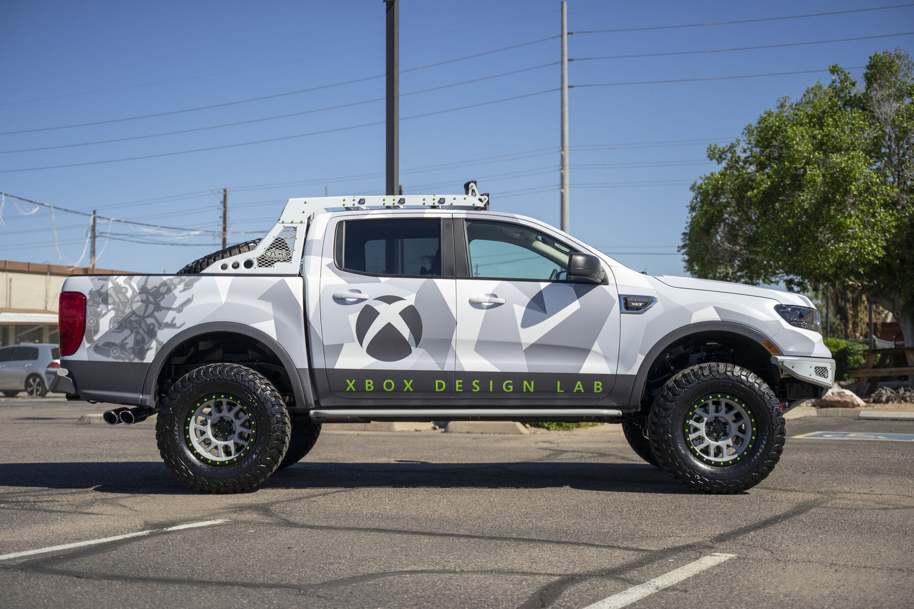 2019 Ford Ranger | 2019 Ford Ranger XLT SuperCrew FX4 by Addictive Desert Designs - Side Profile FordSEMA