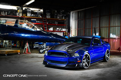 '13 Ford Mustang on Concept One CS6'0's