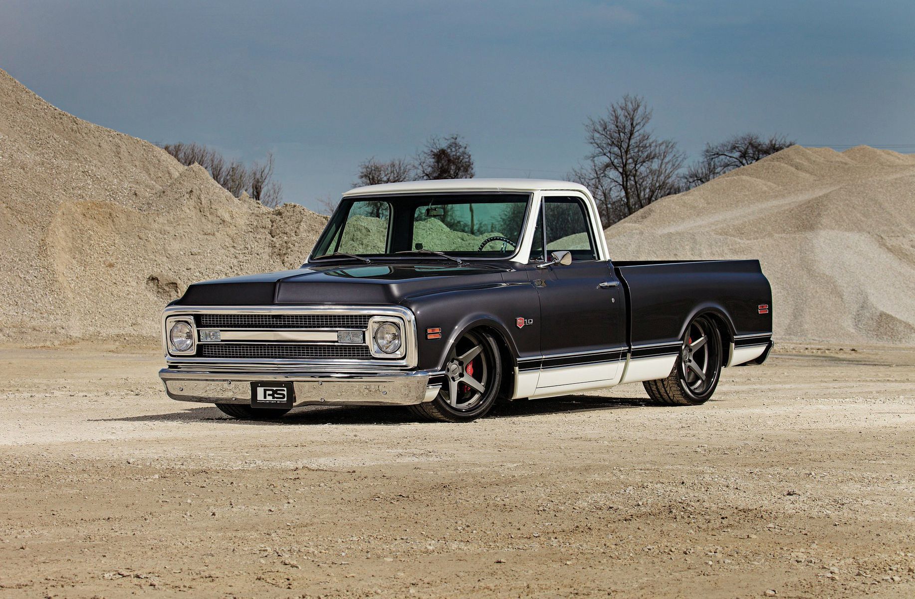 1969 Chevrolet C-10 | Roadster Shop's Craftsman Chevy C10 Truck on Forgeline CF3C Concave Wheels