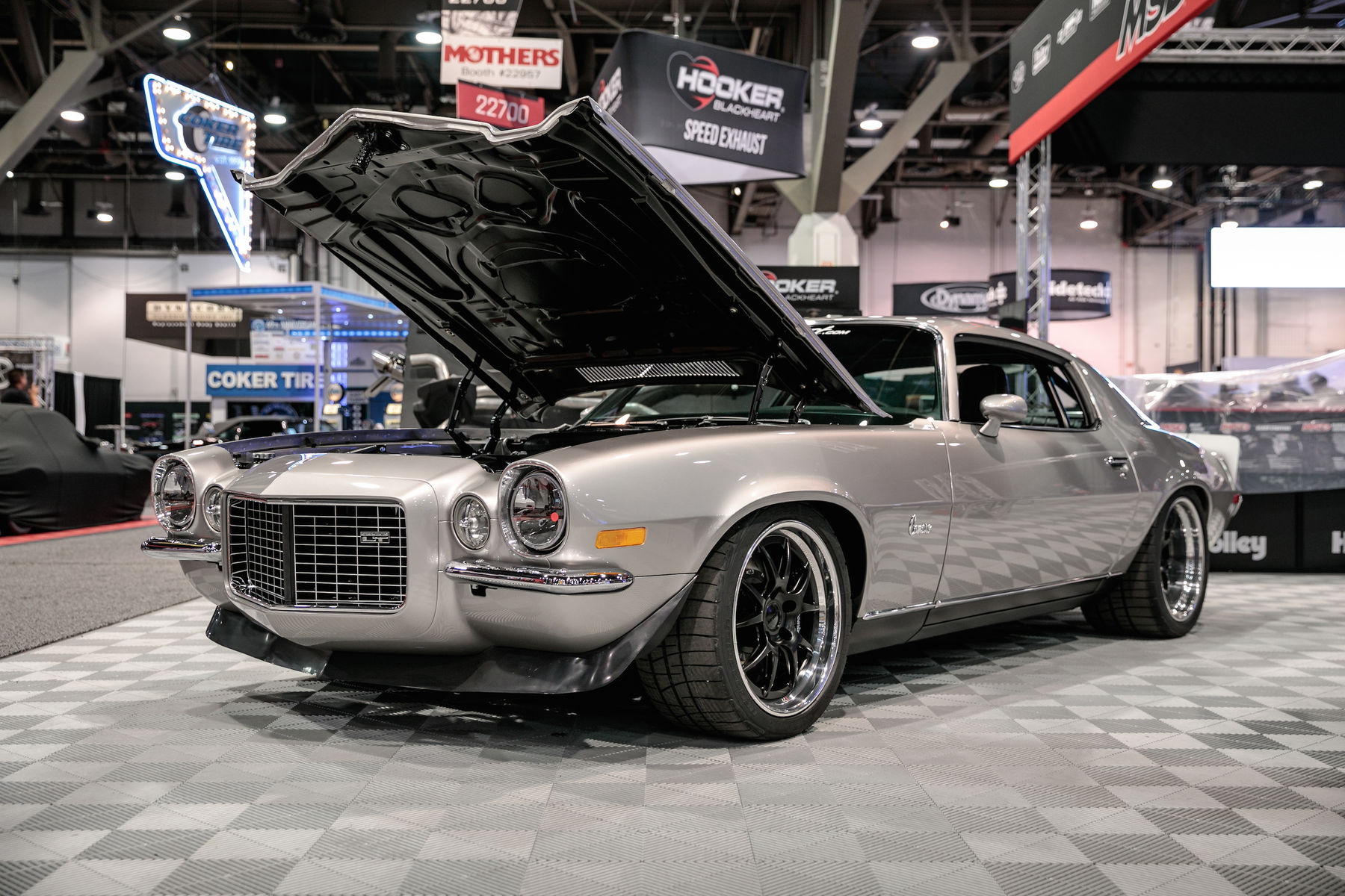 1973 Chevrolet Camaro | Tom Tomlinson's Pro-Touring 1973 Camaro on Forgeline GA3 Wheels