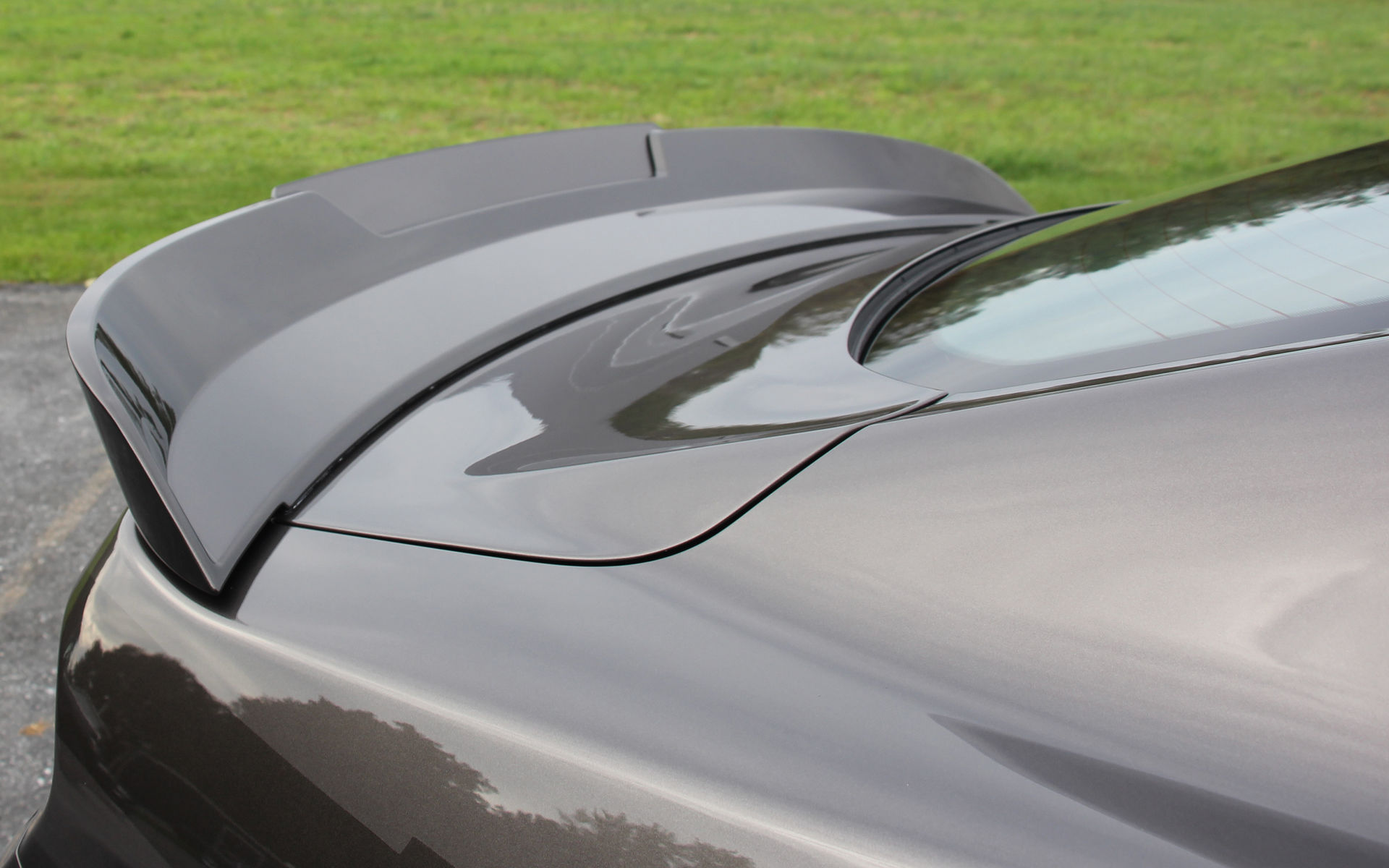 2019 Ford Mustang | 2019 Ford Mustang GT Fastback by CJ Pony Parts - Carbon Trunk FordSEMA