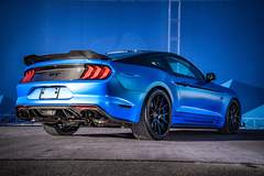 2019 Ford Mustang GT Fastback By California Pony Cars - low rear 3/4 shot