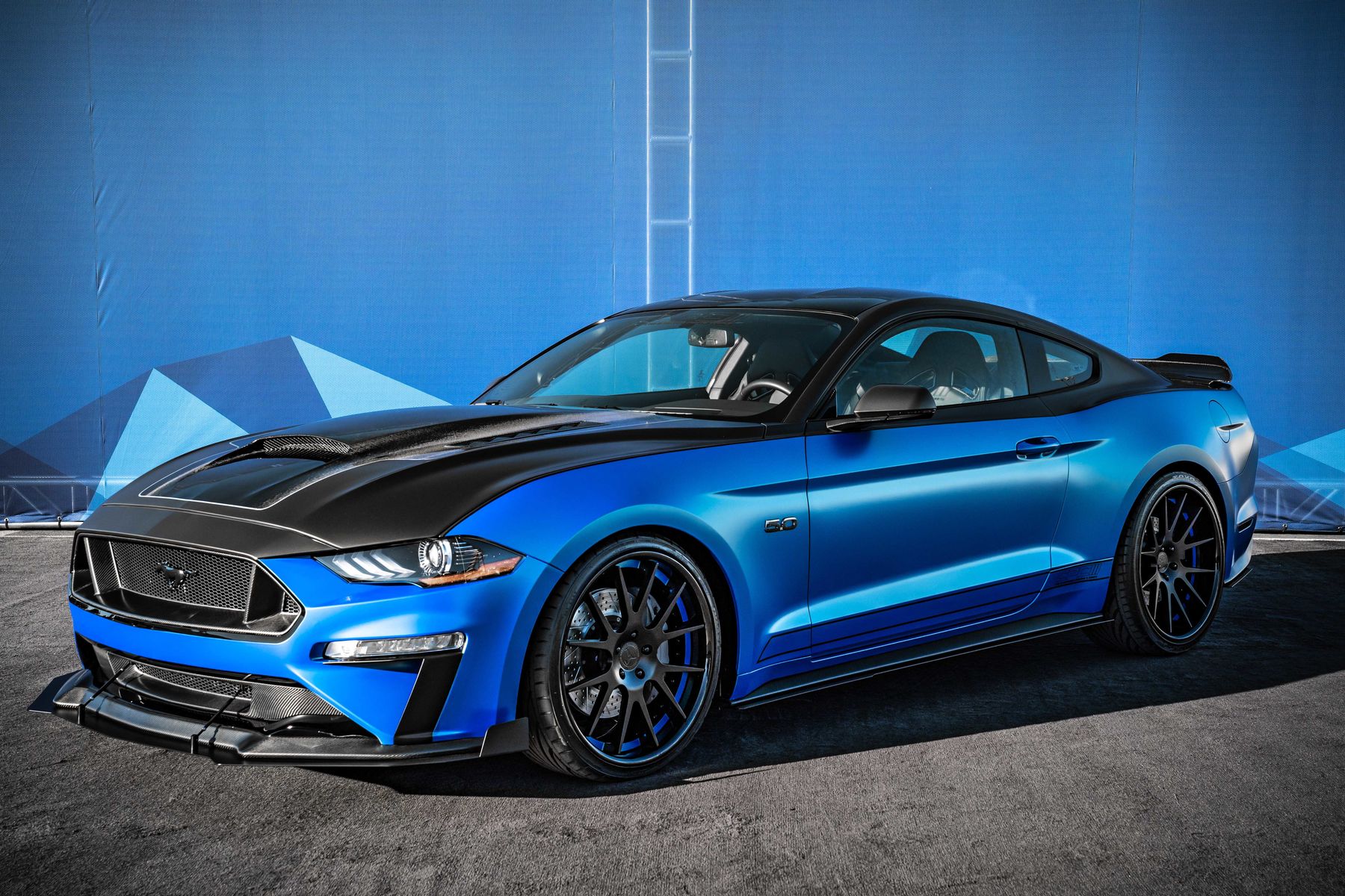 2019 Ford Mustang | 2019 Ford Mustang GT Fastback By California Pony Cars - High front 3/4 shot