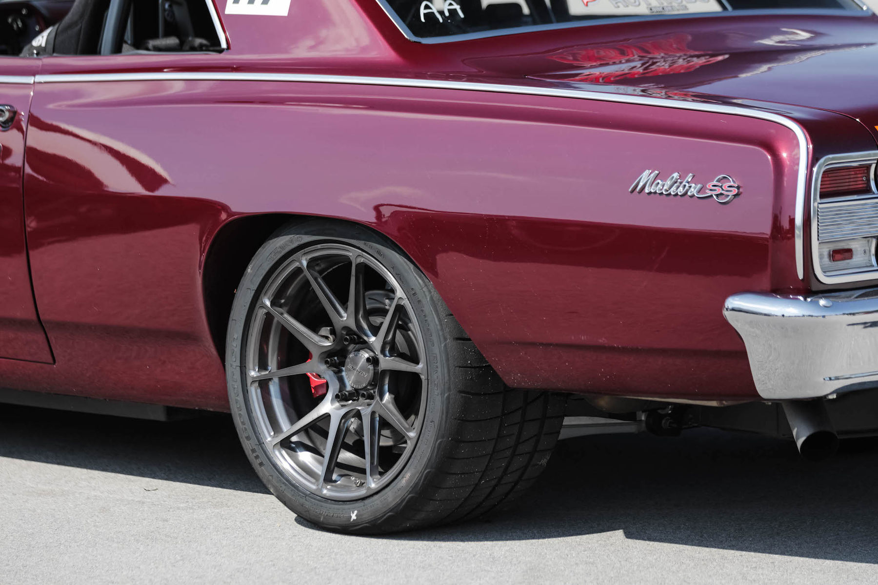 1964 Chevrolet Chevelle | John Crouse's Skoons Hot Rods '64 Chevelle SS on Forgeline One Piece Forged Monoblock GA1R Open Lug Wheels