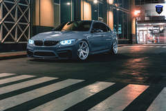 BMW M4 - Gray Front Angle