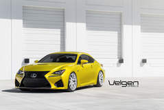 Lexus RCF on Velgen Wheels 