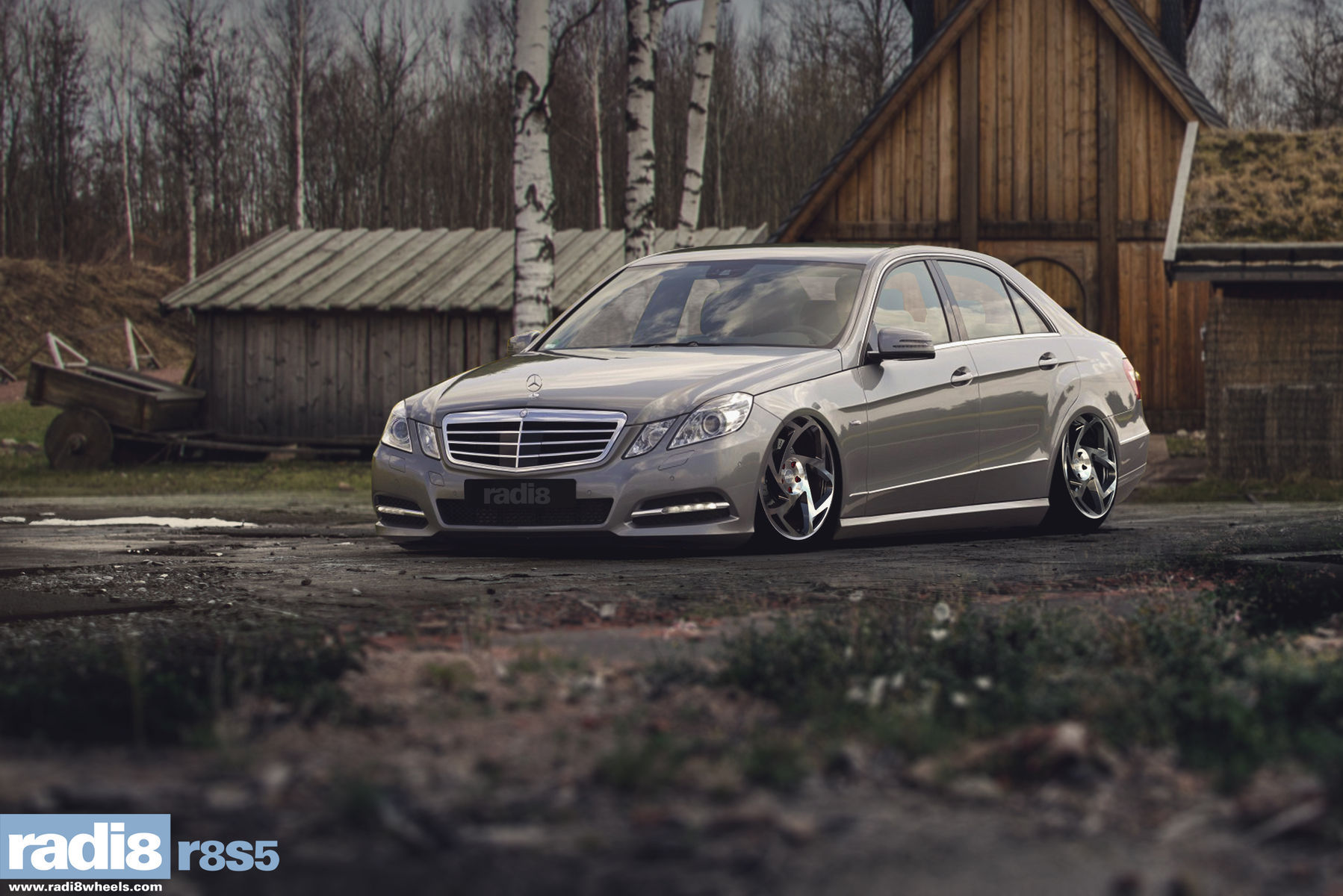  Mercedes-Benz E-Class | Mercedes Benz E Klasse - Radi8 R8S5 wheels