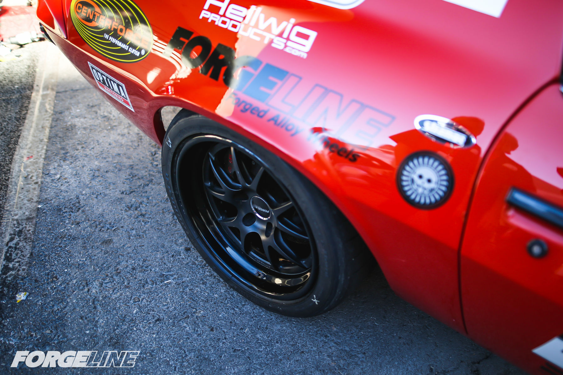 1973 Chevrolet Camaro | Mary Pozzi's '73 Camaro on Forgeline GA3 Wheels at the 2015 SEMA Show