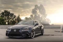 '13 Lexus IS250 on Concept One CS55's