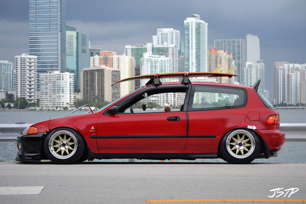 1992 Honda Civic | Ruff Racing R358's on '92 Honda Civic