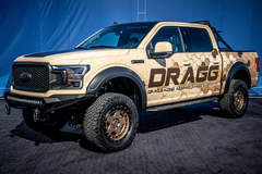 2019 Ford F-150 Lariat Sport SuperCrew 4X4 By DRAGG  - front 3/4 shot