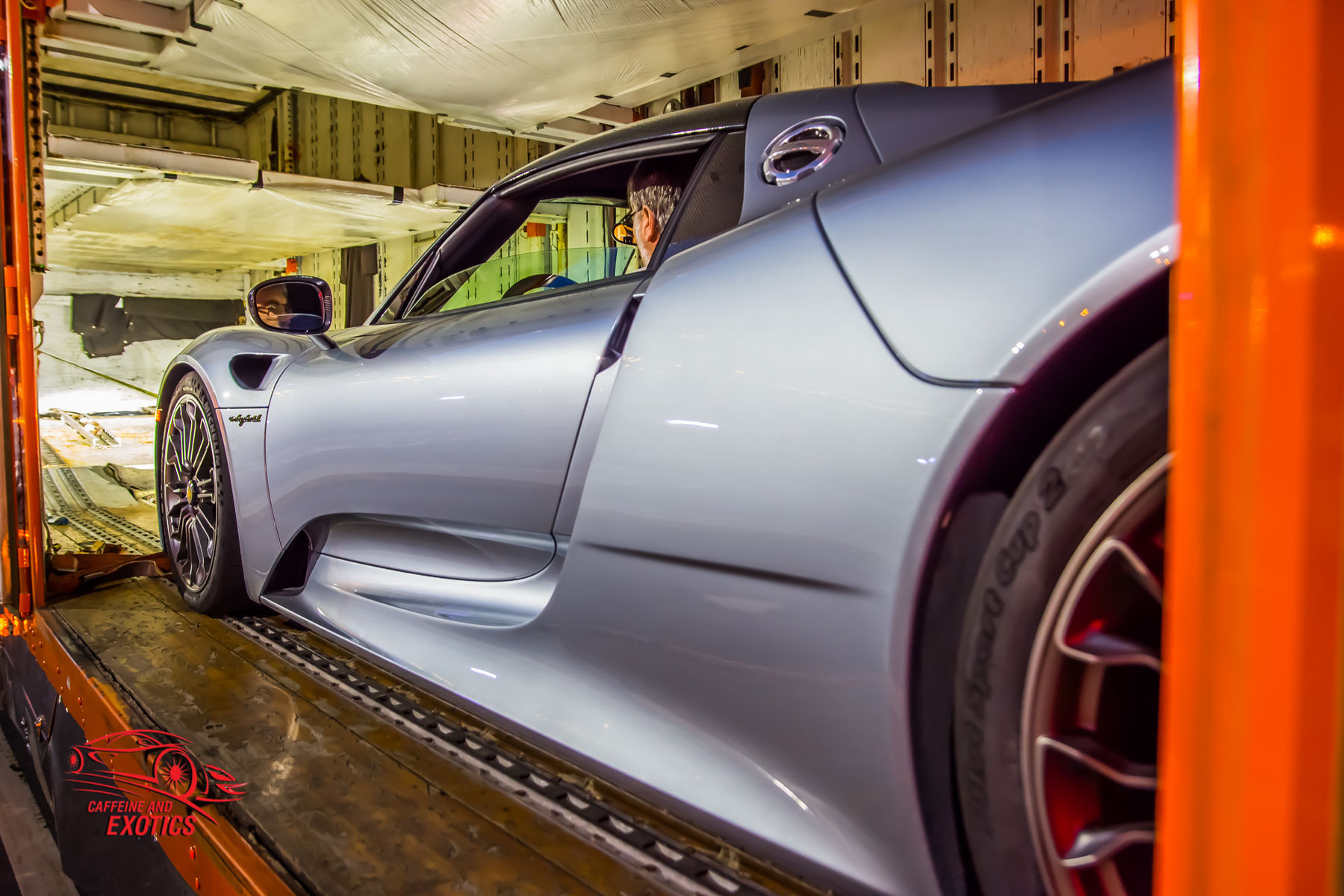 Porsche 918 Spyder | Porsche 918 Spyder In The Truck