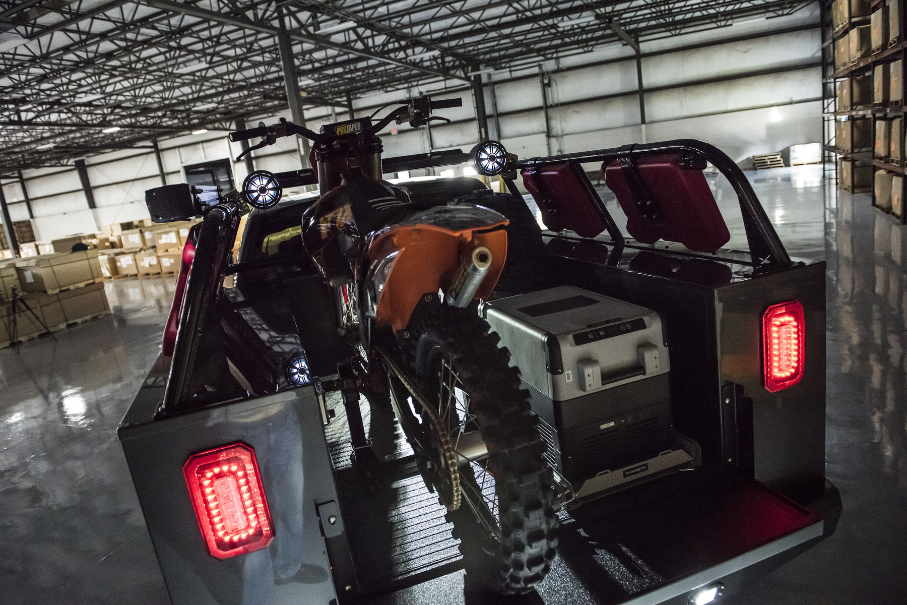 2019 Ford Ranger | 2019 Ford Ranger XLT 4X4 SuperCrew by BDS Suspension - Rear Utility Shot FordSEMA