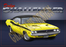 Dodge Challenger art design
