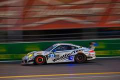 WeatherTech Alex Job Racing #22 GTD Porsche on Forgeline One Piece Forged Monoblock GTD1 Racing Wheels