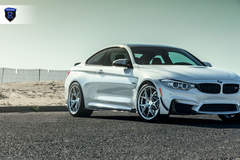 BMW M4 - White Side Angled Shot