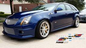 Eric Fountaine's CTS-V Weapon X Wagon on Forgeline VX3C Wheels