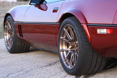 Harold Chapman’s Chevrolet C4 Corvette on Forgeline One Piece Forged Monoblock GS1R Wheels