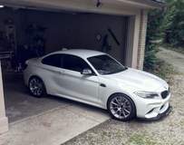 Taylor McGohan's BMW F87 M2 on Forgeline One Piece Forged Monoblock GTD1 5-Lug Wheels