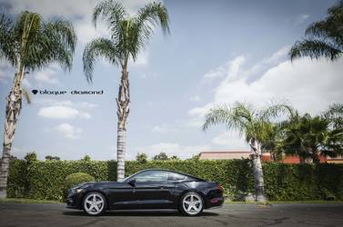 2016 Ford Mustang | 2016 Ford Mustang Ecoboost Fitted With 20 Inch BD-21’s in Silver With Chrome SS Lip