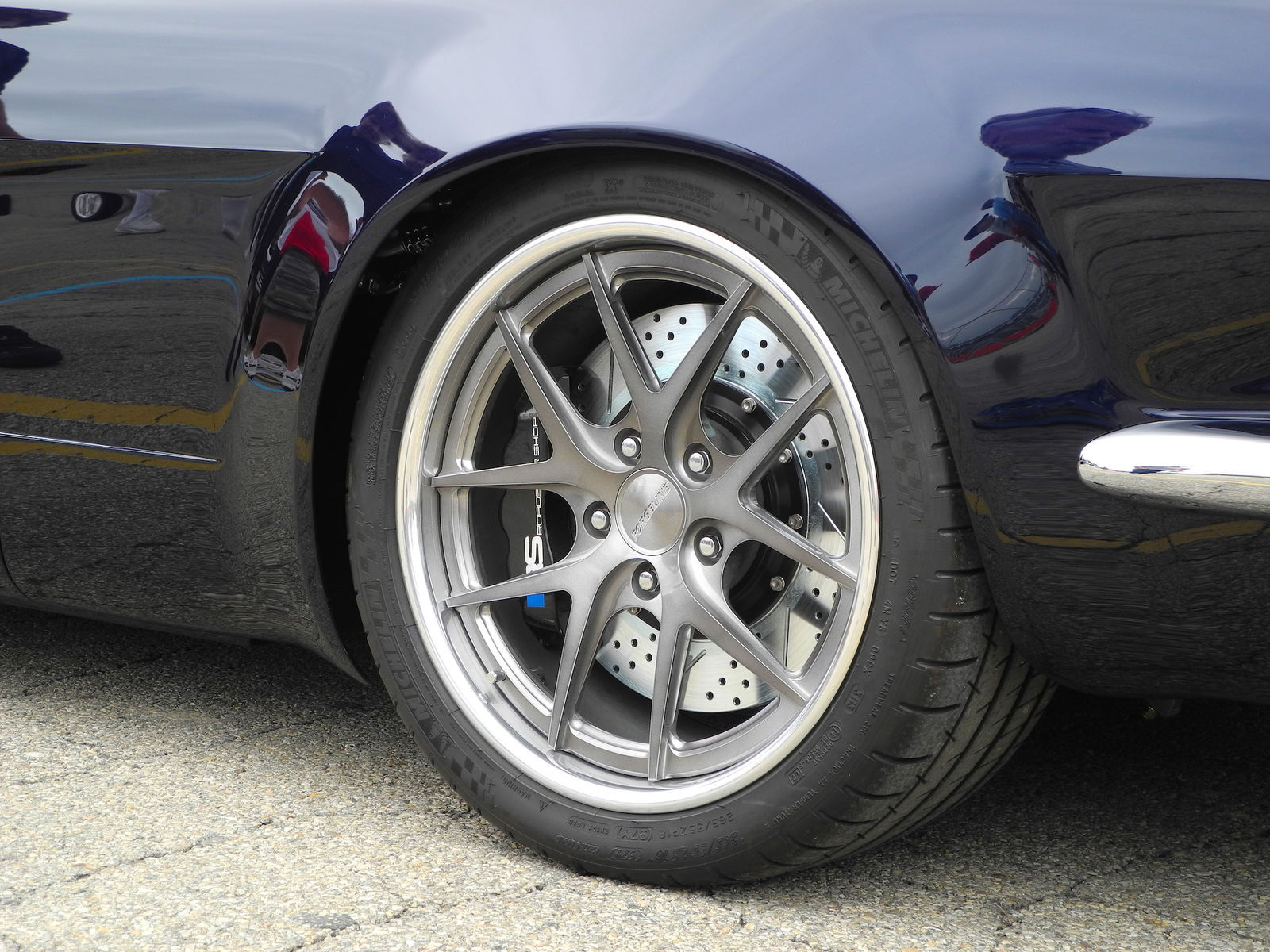 1965 Ford Mustang | Mustang on Forgeline VX3C Wheels
