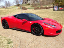 Ferrari 458 on HRE P107