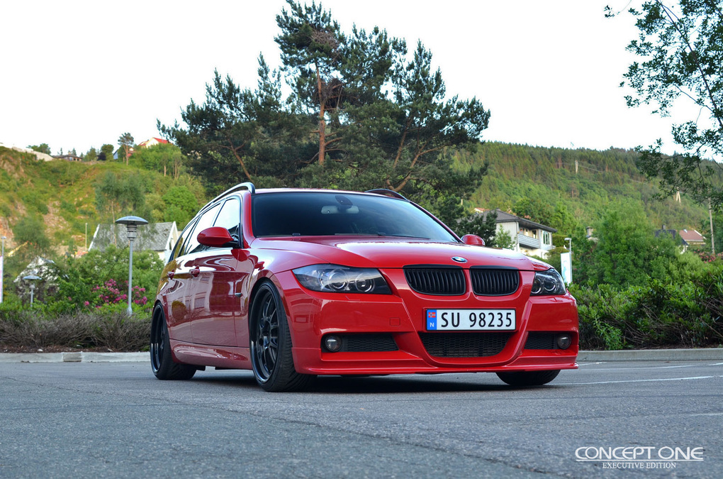 2008 BMW 3 Series | '08 3-Series Wagon on Concept One CL5.5's
