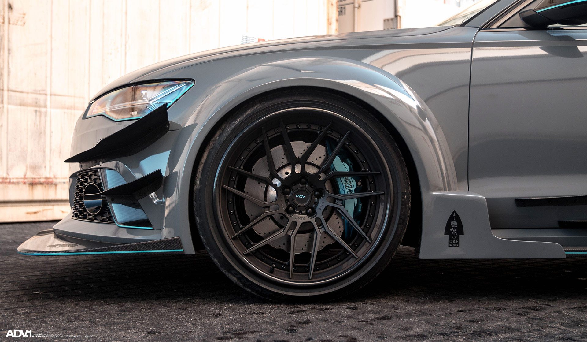  Audi RS 6 | Nardo Gray Carbon Fiber Widebody Audi RS6 Avant - ADV.1 Wheels ADV7R Track Spec CS