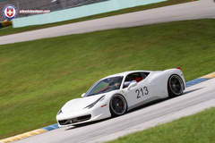 Ferrari 458 on HRE S101 at the Track  