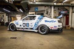 Brian Faessler's Turbocharged Boss 302 Mustang GTU-class Racecar on Forgeline GA3R Wheels