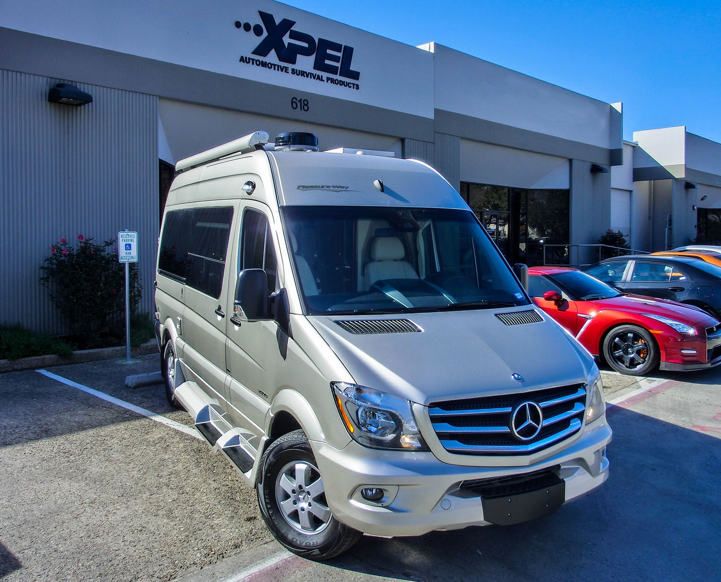 2016 Mercedes-Benz Sprinter | Mercedes Benz Sprinter Van protected with XPEL Protective Films