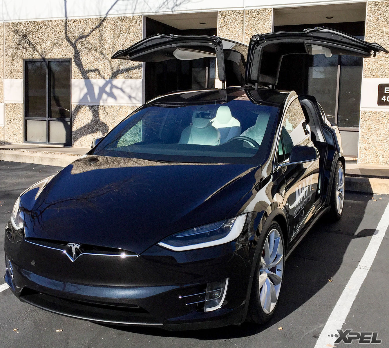 2016 Tesla Model X | Tesla Model X at XPEL Austin for XPEL ULTIMATE clear bra