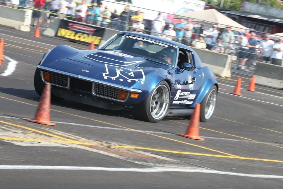 1972 Chevrolet Corvette | Danny Popp Wins Goodguys Sponsor Shootout Autocross in Columbus on Forgeline GA3R Wheels